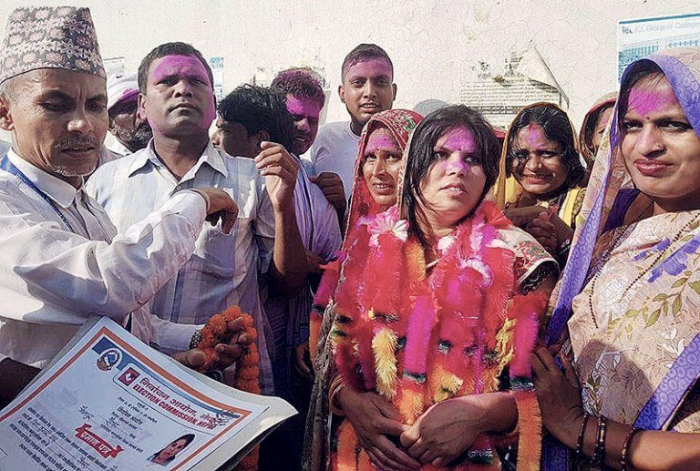  'मधेश'को पहिलो महिला मेयरमा रीना साह निर्वाचित